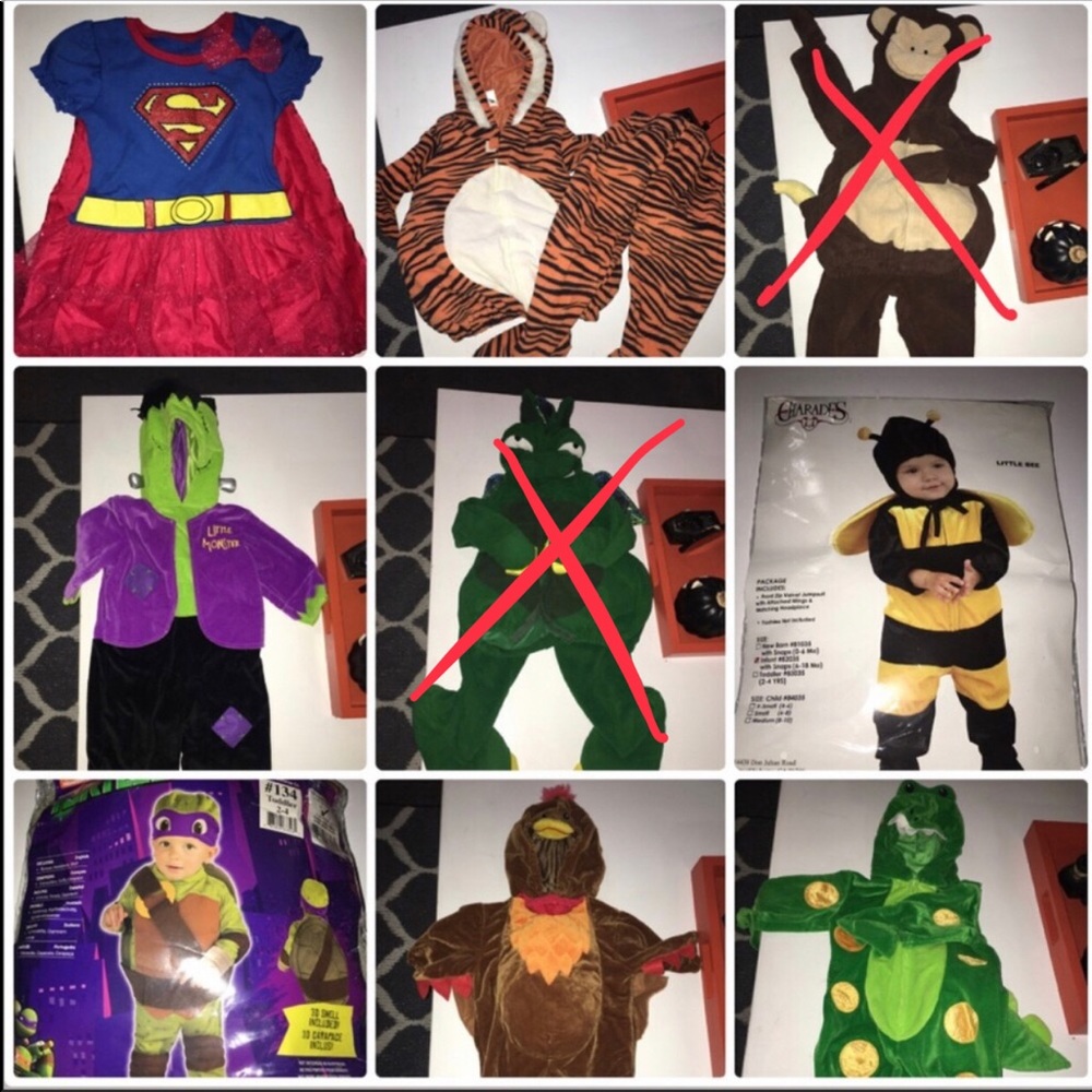 Halloween costumes